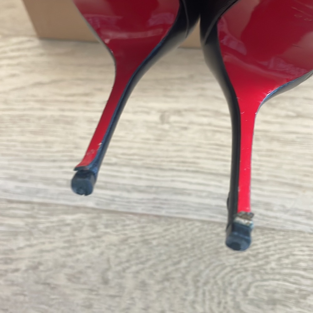 🔥SOLD🔥Christian Louboutin Black So Kate 120 Kid Size 38.5 - Picture 8 of 13